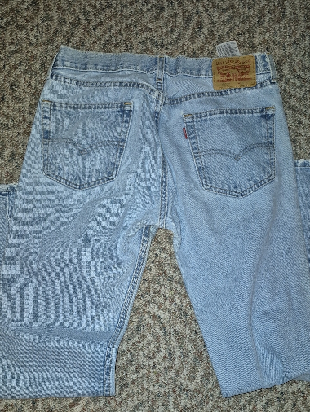 Men's Levis 505 straight relaxed fit